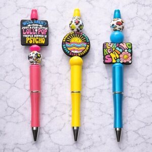 Colorful Novelty Pens Set